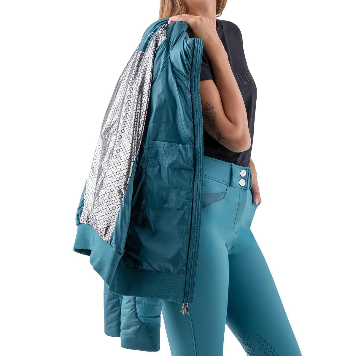 Equiline Women's Ekimo Padded Jacket 8 Equiline Women's Ekimo Padded Jacket - Image 6