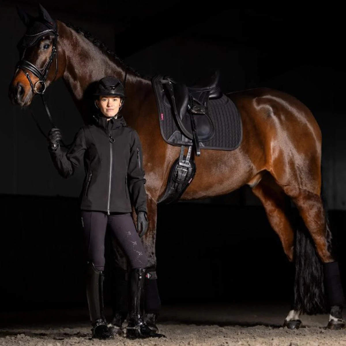 LeMieux ProSorb Plain 2 Pocket Dressage Square 9 LeMieux ProSorb Plain 2 Pocket Dressage Square - Image 7