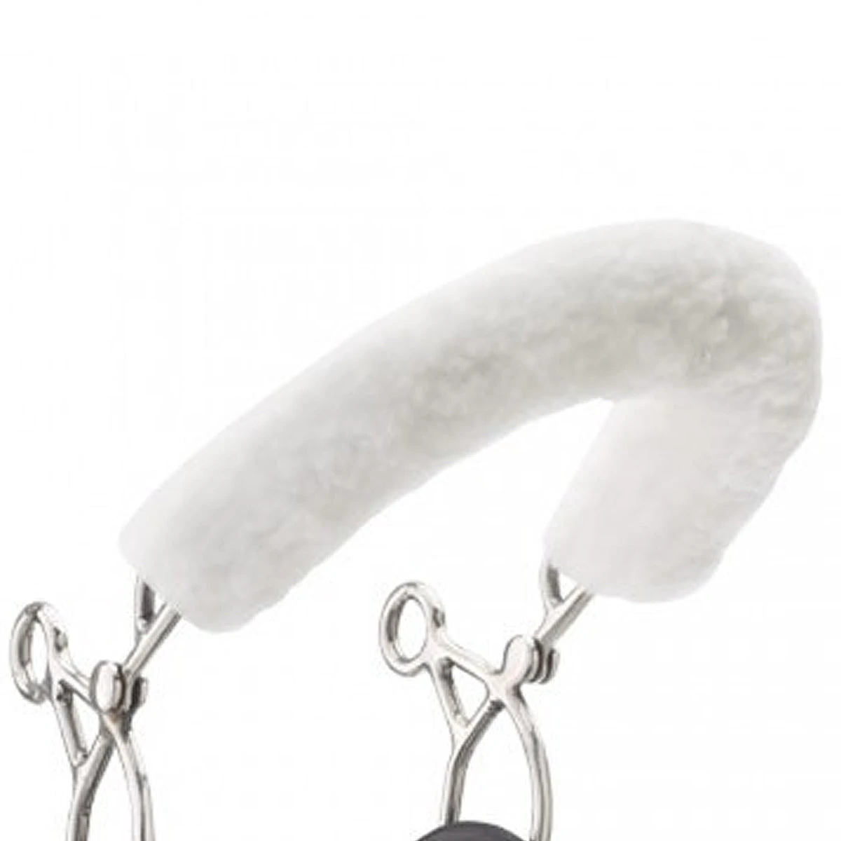 Centaur Synthetic Fleece Hook And Loop Hackamore Noseband Cover 3 Centaur Synthetic Fleece Hook And Loop Hackamore Noseband Cover