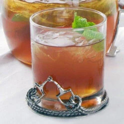 Arthur Court Equestrian Bit Double Old Fashioned Glass 7 Arthur Court Equestrian Bit Double Old Fashioned Glass -Farm House Tack Store glass 87179.1590061087.1280.1280