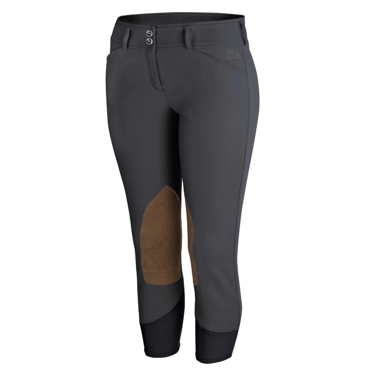 RJ Classics Women's Gracie Plus Mid Rise Knee Patch Breech 6 RJ Classics Women's Gracie Plus Mid Rise Knee Patch Breech - Image 4