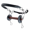 Trust Leather Hackamore Combination Long Bit -Farm House Tack Store hackamore combi long leather