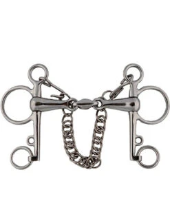 Stainless Steel Elliptical Link Pelham Bit