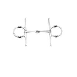 Weatherbeeta Korsteel Stainless Steel Jointed Full Cheek Gag Bit