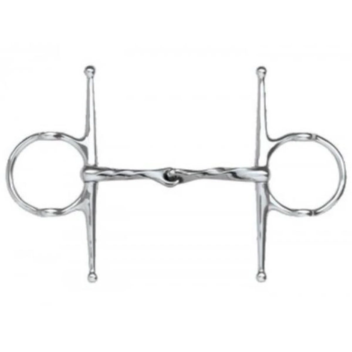 Centaur Twisted Mouth Full Cheek Gag Bit 3 Centaur Twisted Mouth Full Cheek Gag Bit