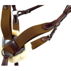Nunn Finer 5 Way Breastplate 13 Nunn Finer 5 Way Breastplate -Farm House Tack Store nunn.finer 5way breastplate havana close