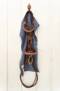 Sixteen Cypress Cotton Waffle Stable Towel, Indigo 10 Sixteen Cypress Cotton Waffle Stable Towel, Indigo -Farm House Tack Store sixteen cypress waffle towels equestrian8