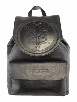 Tucker Tweed Brandywine Backpack: Fox Hunting -Farm House Tack Store tucker tweed equestrian brandywine backpack fox hunting leather handbags fox hunting black 11987830702176