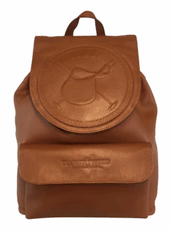Tucker Tweed Brandywine Backpack: Polo -Farm House Tack Store tucker tweed equestrian brandywine backpack polo leather handbags polo chestnut 11987937689696