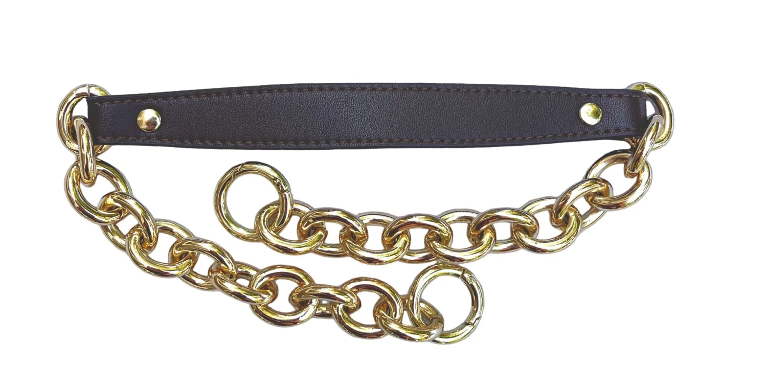 Tucker Tweed Chain & Leather Optional Strap 4 Tucker Tweed Chain & Leather Optional Strap - Image 2