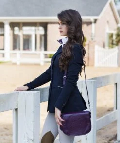 Tucker Tweed Crossbody: Hunter/Jumper 39 Tucker Tweed Crossbody: Hunter/Jumper -Farm House Tack Store tucker tweed the camden crossbody hunter jumper leather handbags 5404764274784