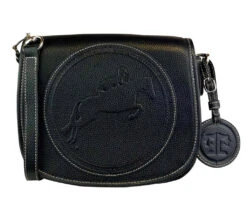 Tucker Tweed Crossbody: Hunter/Jumper 27 Tucker Tweed Crossbody: Hunter/Jumper -Farm House Tack Store tucker tweed the camden crossbody hunter jumper leather handbags black hunter jumper 5439808077920