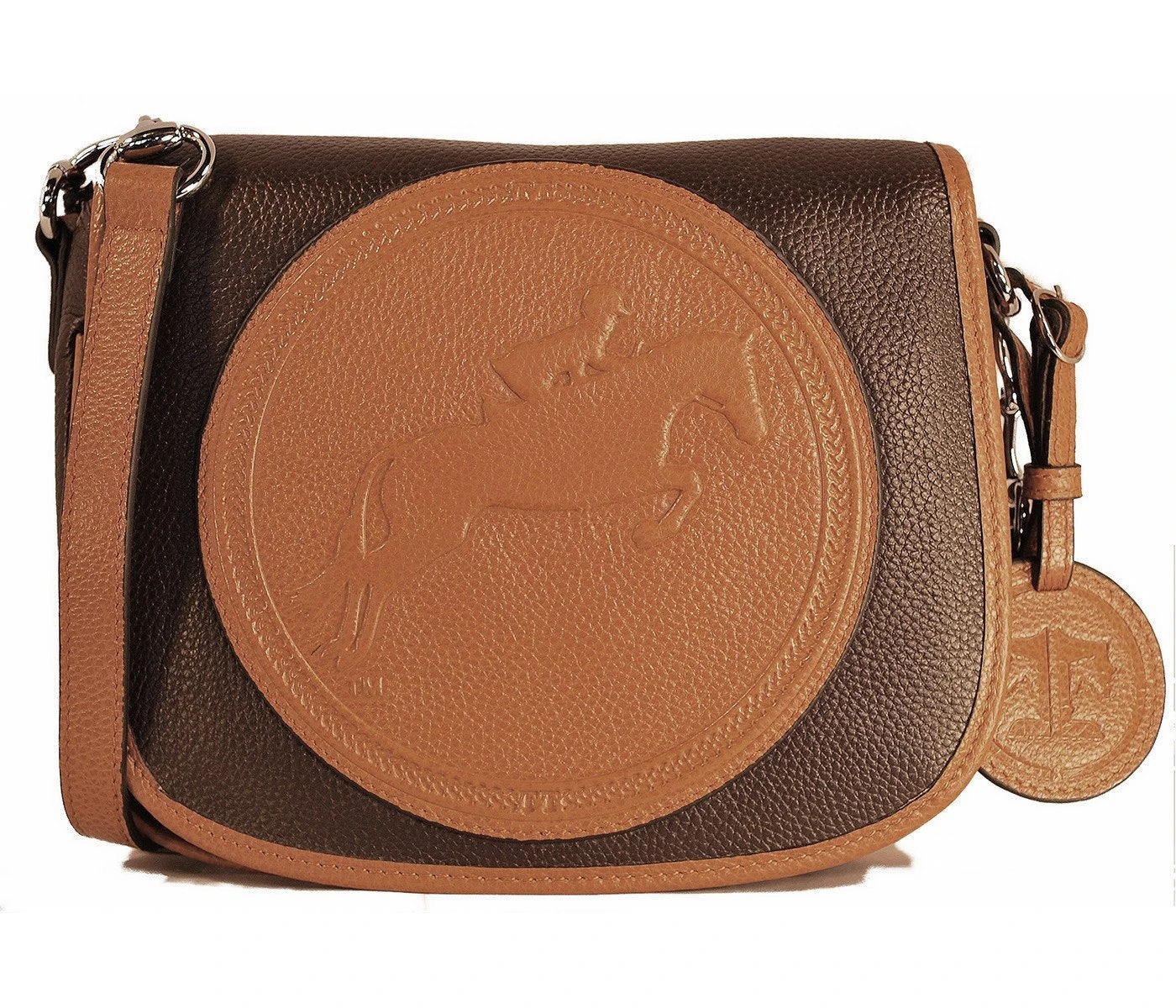 Tucker Tweed Crossbody: Hunter/Jumper 7 Tucker Tweed Crossbody: Hunter/Jumper - Image 5