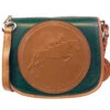 Tucker Tweed Crossbody: Hunter/Jumper