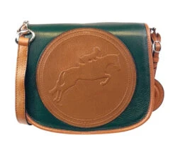 Tucker Tweed Crossbody: Hunter/Jumper