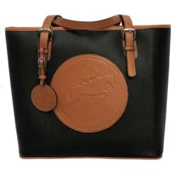 Tucker Tweed The James River Carry All: Hunter/Jumper 16 Tucker Tweed The James River Carry All: Hunter/Jumper -Farm House Tack Store tucker tweed the james river carry all hunter jumper leather handbags black chestnut 20698640089252