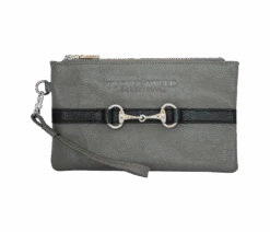 Tucker Tweed The Wellington Wristlet 32 Tucker Tweed The Wellington Wristlet -Farm House Tack Store tucker tweed the wellington wristlet leather handbags grey black 16558111685