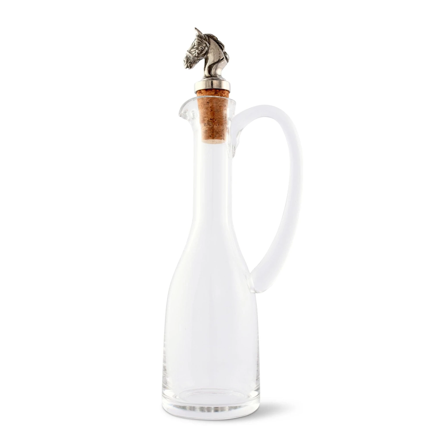 Vagabond House Cruet Bottle With Horse Head Cork Stopper 5 Vagabond House Cruet Bottle With Horse Head Cork Stopper - Image 3