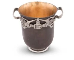 Vagabond House Equestrian Bronze Ice Bucket -Farm House Tack Store vagabond house equestrian equestrian bronze ice bucket h503eq 31278917189680