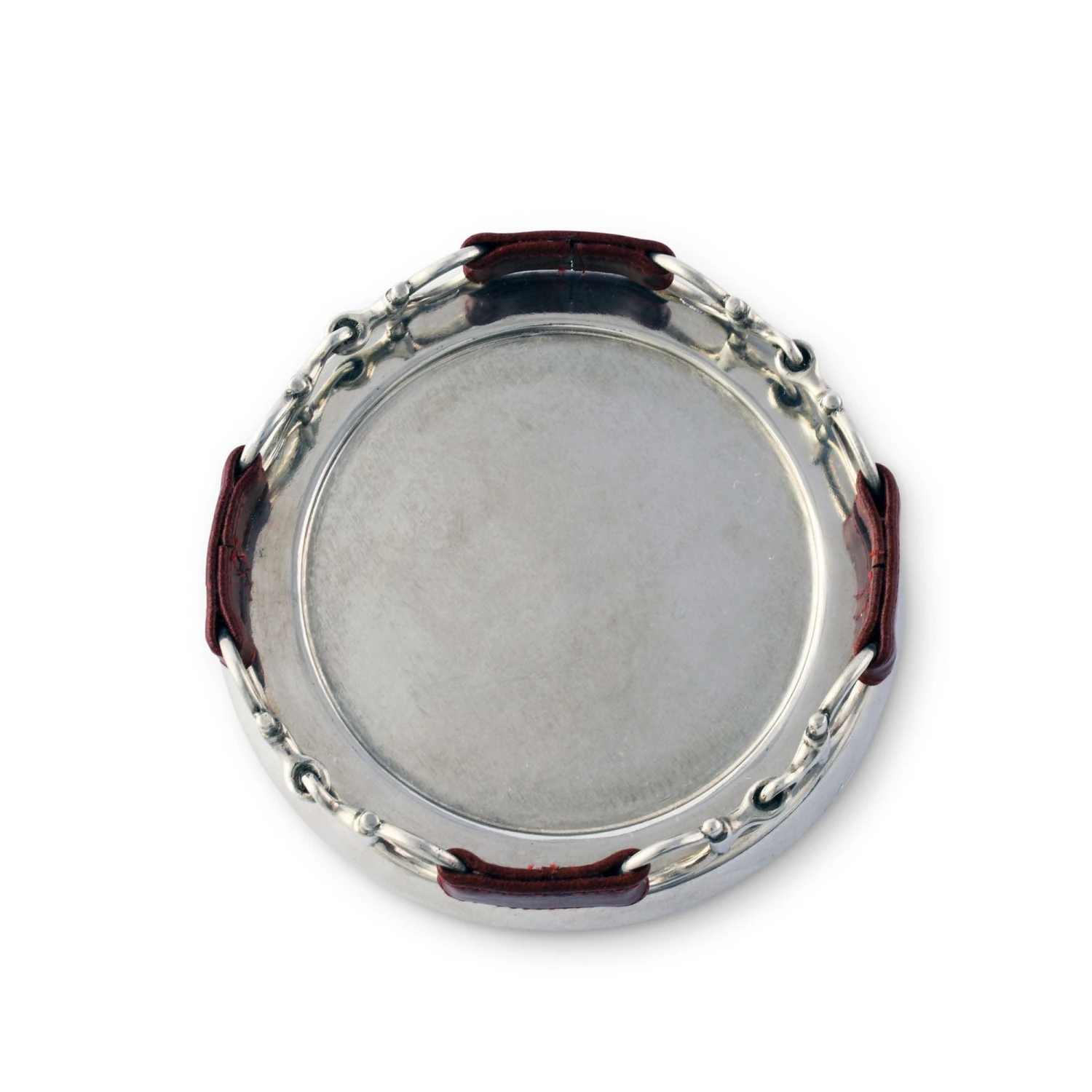 Vagabond House Equestrian Horse Bit Leather Wine Coaster 6 Vagabond House Equestrian Horse Bit Leather Wine Coaster - Image 4