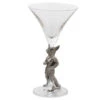 Arthur Court Equestrian Dressed Fox Cocktail Glass -Farm House Tack Store wine 91657.1589850565.1280.1280
